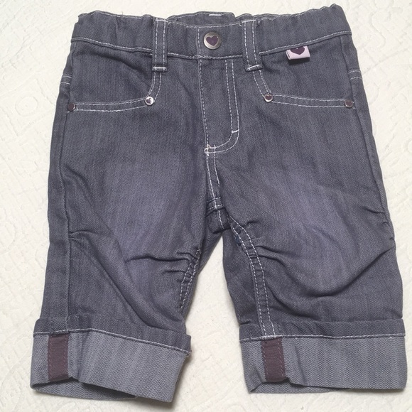 3-6m (4/$20) Lilac Lined Jeans by H&M - Picture 1 of 15